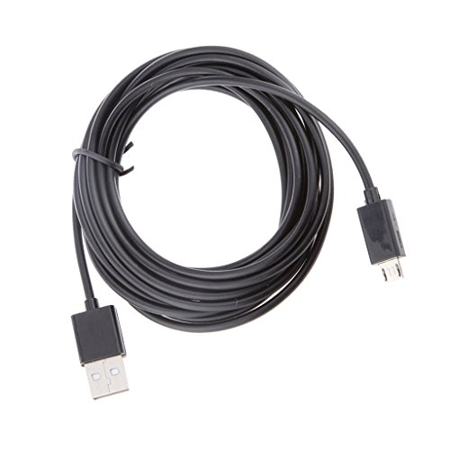 Micro USB Cable de Carga de Energ  a 3 Metros Largo para PS4 Controlador Inal  mbrico