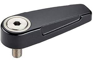 HALDER 24100.0102 Drehriegel, d1=M6, Schwarz