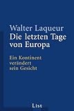 Cover zum Buch Die letzten Tage von Europa