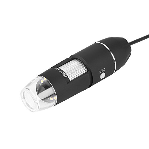 1000 x microscopio usb digitale portatile endoscopio mini video camera 8LED per PC smartphone Android