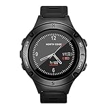 OOLIFENG 50M Wasserdicht Sportuhr, GPS Smart Armbanduhren Mit Höhenmesser, Barometer, Kompass, Und Pulsmesser