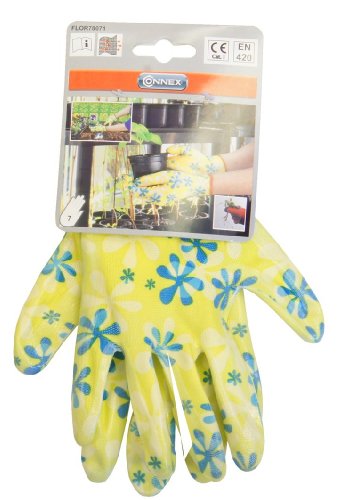 Connex Gartenhandschuhe Nitril Gr. 7 gelb, FLOR78071 - 5