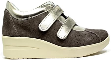 Only I Women’s LINE S CAMOSCIO TORTORA FORATO Gymnastics Shoes Beige Size: 4