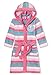 Produktbild Schiesser Mädchen - Velour Bademantel aus der Serie Schneehase Multicolor geringelt (140)