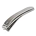 Mayitr Curved Large Hand Toe Nail Cutter Cuticle Stainless Steel Manicure Pedicure Tool 8.8 cm