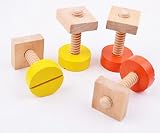 Werkzeugkasten B&Julian MZ3214-1412 Holz Spielzeug 16 tlg. Kinder Werkzeugset - 6