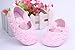 Bigood Baby Toddler Crib Bowknot Rose Lace Shoes First Walker Sneaker 11cm Pink