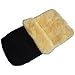 Naturasan Stroller Sheepskin Liner Footmuff Cosy Toe Universal size (black)