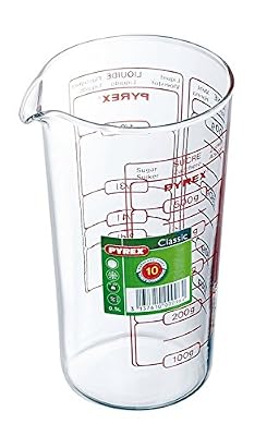 Pyrex 1040927 Verre Mesure en Verre 0,5 L