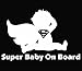 Produktbild LeSo  © Super Baby on Board Auto Aufkleber Car Sticker Superbaby Weiss S037
