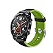 Produktbild Upxiang Kompatibel für Huawei Watch GT/Watch GT Active 46mm/ Honor Magic Armband Silikon Smart Watch Sportband Verstellbar Uhrenarmband Ersatz Wrist Band Strap