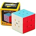 D ETERNAL QY Warrior S 3x3x3 High Speed Stickerless Magic Puzzle Cubes Game,for 14+ Years Old