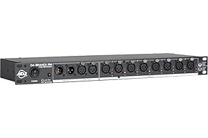 ADJ American DJ D4 Branch RM 4-weg DMX Data Splitter (1321000071)