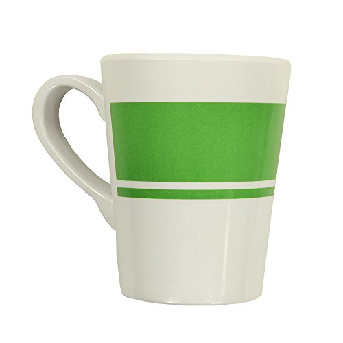 Fridani MDC Dinnerware – 8-teiliges Melamine Geschirr, 2 Becher, 4 Teller in 2 Größen, 2 Schüsseln - 2