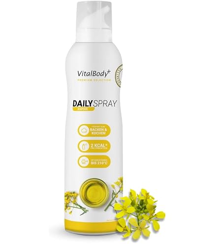 La Española Bratöl Spray 200 ml – Cooking-Spray | zum Braten, Grillen & Backen, feine Dosierung, hohe Hitzebeständigkeit - Ölzerstäuber