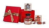 Coffret cadeau 'Surprise gourmande' contenant 1 bloc de foie gras de Canard