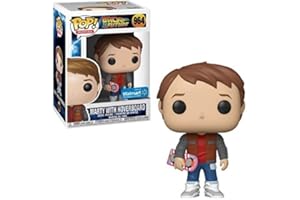 Funko Pop! Back to The Future #964 Marty with Hoverboard Walmart Exclusive Vinyl Figure Comes in Pop Protector