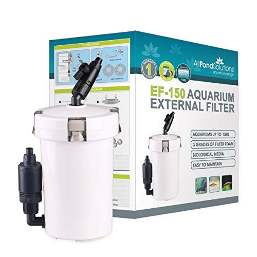 All Pond solutions EF-150 Filtre externe avec masse filtrante pour aquarium 150 L