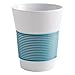Produktbild Kahla Magic Grip Cupit To Go Becher, Kaffeebecher, Trinkbecher, Trinktasse, Porzellan, Green Lagoon, 350 ml, 235031A22054CMG