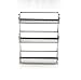 Produktbild 201 Edelstahl Gewürz Dosen Regal Küche Einlegeböden Edelstahl 3 Schichten Ebenen Storage Rack Bad WC Speicher Rack Wand aufhängen, edelstahl, 60cm long
