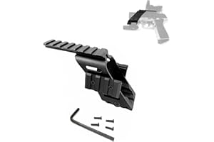 ProWildGear Universale Pistola Scope Sight Polimeri Plastica Leggero Monte con 7/8 Pollici & Picatinny 21mm Rail per G17 1911