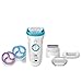 Braun Silk Epil 9-961E Skin Spa Wet And Dry Cordless Epilator, White/Blue RS.8875.00