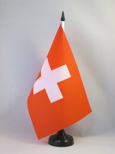 BANDERA de MESA de SUIZA 21x14cm - BANDERINA de DESPACHO SUIZA 14 x 21 cm - AZ FLAG reviews BANDERA de MESA de SUIZA 21x14cm - BANDERINA de DESPACHO SUIZA 14 x 21 cm - AZ FLAG