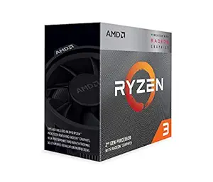 AMD Ryzen 3 3200G with RadeonVega 8 Graphics Desktop Processor 4 Cores up to 4GHz 6MB Cache AM4 Socket (YD320GC5FHBOX)