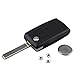 Price comparison product image HIVE Fits CITROEN C4 3 Button Remote Flip Key FOB Repair Refurbishment Kit