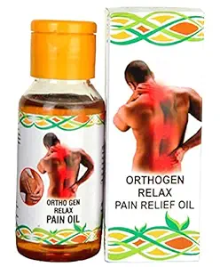 Ayurgen Herbals Ortho Gen Relax Joint, Body, Back, Neak, Muscle, Arthritis, Swelling Pain Oil Pack Of 2