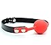 Produktbild SUMERSHA Ball Gag Knebel Mundknebel Fetisch SM Ballknebel Rot 1 Stk.