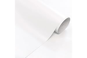 GOYAPRINT Vinilo Adhesivo Mate Blanco 1 ud 60x300 cm Para Muebles Cocina Paredes Ventanas Manualidades Papel Adhesivo Decorativo (BLANCO, 60x300 cm)