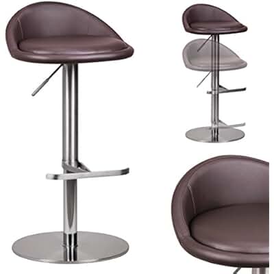 Suchergebnis auf Amazon.de für: barhocker leder braun: Küche, Haushalt