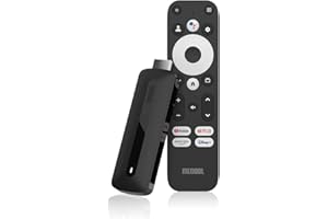XSTREAMTEC MECOOL KD3 4K Google TV Stick Android 11 Netflix Certified internet tv, Google Assistant voice remote, Chromecast, Prime Video, Youtube, Bluetooth, 4K HDR, Dual Band WiFi