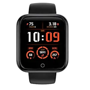 Rhobos [Today Only Sale] DF-77 Touchscreen Smart Watch New Edition 2021 Bluetooth Smartwatch with Heart Rate Sensor and Basic Functionality for All Boys & Girls