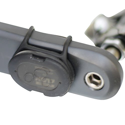 NC-17 Velocomputer VC#5.1 | Fahrrad Dualband Sensor | Trittfrequenz-Sensor oder Geschwindigkeits-Sensor kompatibel zu Ant+, Bluetooth, Radcomputer, IOS iPhone und Android Smartphones | Wasserdicht Ipx8, einfache Montage, Schwarz, One Size - 3