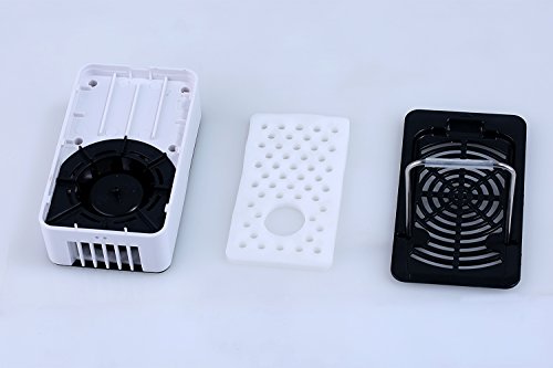 niceEshop(TM) Wiederaufladbar Lithiumbatterie Mini Tragbar Ventilator - 3