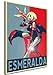 Produktbild Instabuy Poster - Propaganda - Pixel Art - Octopath Traveler - Esmeralda Manifesto 70x50