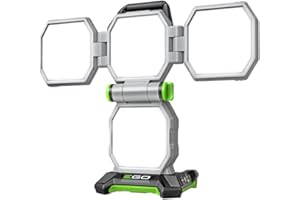 EGO Power+ LT1000 Portable Area Light, 5 Brightness Settings, Up to 10,000 Lumens, Battery and Charger not Included, Gray