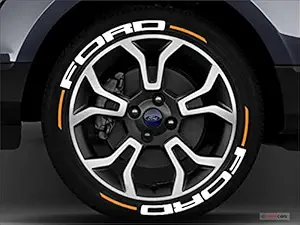 Tyre Tattoo 3D Premium Rubber Car Tyre Stickers Kit Design - Ford - A Unique Car Accessory