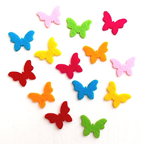 Bastelfilz Figuren Set - Kleiner Schmetterling, Filz, Textilfilz, Streudeko