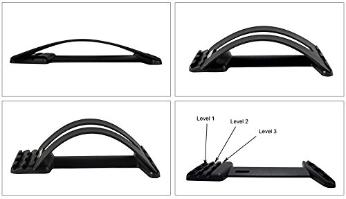 Hoopomania Rückenstrecker, Rückendehner, Rückentrainer gegen Verspannungen im Rücken und Schulterbereich - 2