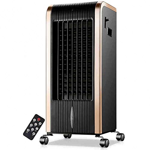 SCDFS   Ventilateur De Bureau Climatisé Domestique Intelligent avec Grand Vent De Refroidissement par Air avec Commande À Distance avec Roue