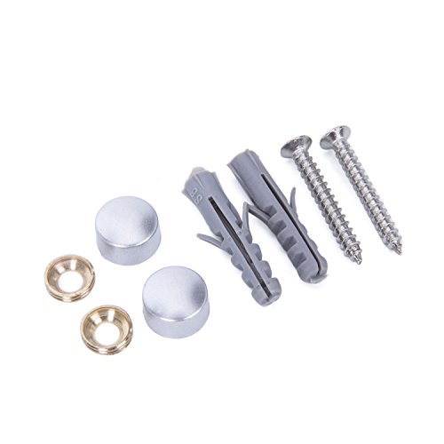 Alicemall Aluminium Bad Duschkabine Badregal Küche Küchenregal – 1 Fach - 8