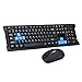 Produktbild LCM Wireless Keyboard and Mouse Set 1706 Wasserdichte Geschenk Bürobedarf Home Notebook 1200Dpi (Kaufen One Get One Free),A