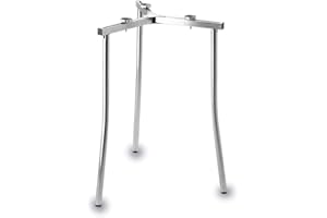 LACOR Garcima 5020095 Soporte para Paellero Butano, Aluminio, Gris, 56 cm