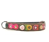 ☑ BEQUEME QUALITÄT: Halsbandlänge 45cm: Für Hunde mit Halsumfang 35cm - 40cm | breit 20mm | BITTE KONTROLLIEREN | Die Innenseite aller unserer Produkte ist mit einer zusätzlichen Schicht aus innovativem und dehnungsresistentem Material ausgestattet. Dadurch wird die Belastung der mechanischen Traktion gleichmäßig auf das Halsband verteilt und es gibt keine unbequemen Druckpunkte. Gleichzeitig wird das Leder geschützt. Ein optimales Tragegefühl und eine längere Nutzungsdauer!