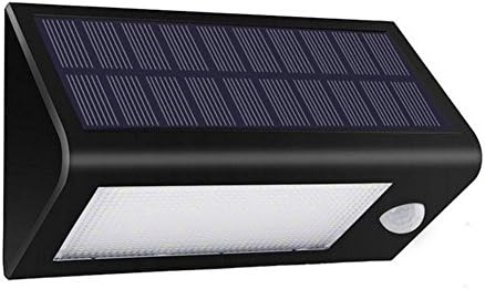 YMXJB Solar Powered Security Floodlights - Motion Activated Lights- Wireless Outdoor Light- 28 Ultra Bright LEDs- Peel and Stick- Best for Patio, Garden, Path, Pool, Yard, Deck (Black)