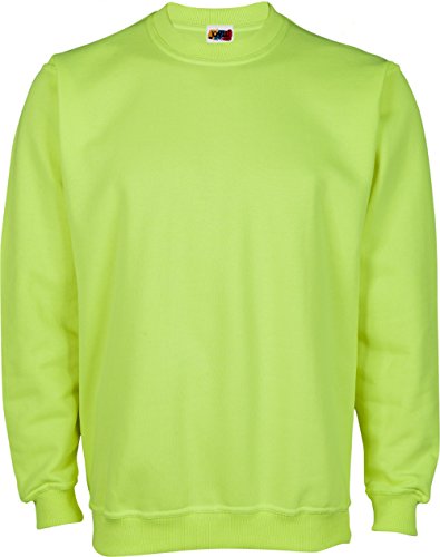 Emilio Fernández -  Felpa - Uomo Verde Fluo X-Small