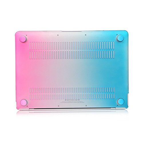 i-Buy 3in1 Kit Matte Hard Shell Case   Keyboard Cover   Screen Protector for Apple Macbook 12 inch with Retina Display  Model A1534  - Rainbow